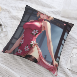 Funda de Almohada de Peluche Anime para Niña - Okomall
