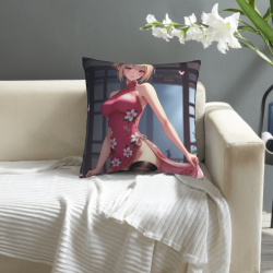 Housse de Coussin Peluche Anime Fille - Okomall