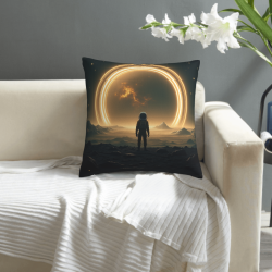 Funda de Almohada de Peluche 'Paisaje Estelar' - Okomall