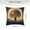 Starry Night Wonder Plush Pillow Cover - Okomall