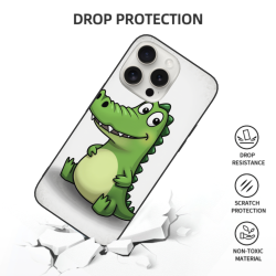 可爱恐龙iPhone 15/15 Pro/15 Pro Max手机壳 - OKOMALL