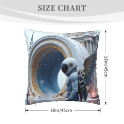 Stardust Wanderer - 18 inch Plush Pillow Cover | OKOMALL