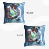 Federa Cuscino in Peluche Ragazza da Sogno - okomall