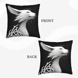 Celtic Knot Plush Pillow Cover - Okomall