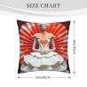 Housse de coussin en peluche 'Danseuse de Rêve' - Okomall