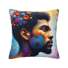 Abstract Geometric Plush Pillow Cover - Okomall