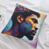 Abstract Geometric Plush Pillow Cover - Okomall
