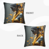 Housse de coussin paysage féminin esthétique - Okomall