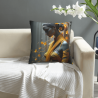 Housse de coussin paysage féminin esthétique - Okomall