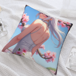 Funda de Almohada de Peluche Anime para Niña - Okomall