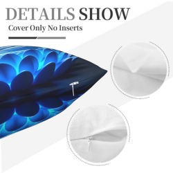 Double-Sided Lotus Plush Pillow Cover - okomall