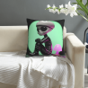 Psychedelic Mushroom Plush Pillow Cover - Okomall