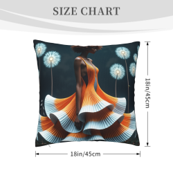 Abstract Streamline Plush Pillow Cover - Okomall