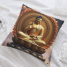 Housse de coussin en peluche paysage zen - Okomall