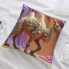 Abstract Geometric Pattern Plush Pillow Cover - Okomall