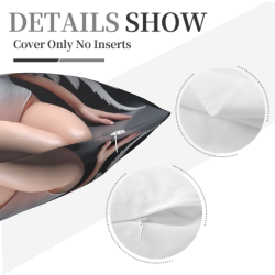 Dreamy Wings Plush Pillow Cover - Okomall