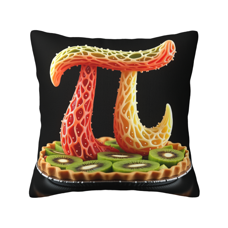 Double-Sided Printed Plush Pillow Cover - 18x18 inches | OKOMALL