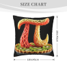 Double-Sided Printed Plush Pillow Cover - 18x18 inches | OKOMALL