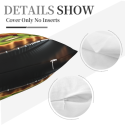 Double-Sided Printed Plush Pillow Cover - 18x18 inches | OKOMALL