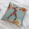 Funda de cojín de peluche con tema de anatomía humana - Okomall Decoración para el hogar