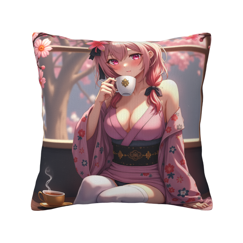 Federa Cuscino Anime Ragazza Stile Giapponese - Okomall