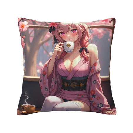 Federa Cuscino Anime Ragazza Stile Giapponese - Okomall