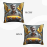 Housse de coussin en peluche 'Fermier Chaleureux' - Okomall