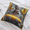 Funda de cojín de felpa para el granjero cariñoso - Okomall