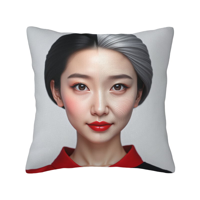 客製化人像毛絨抱枕套 - Okomall