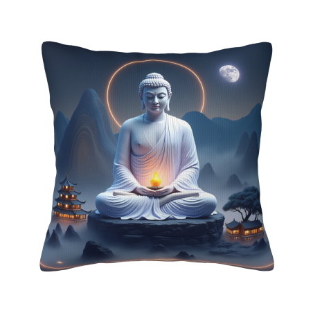 Cuscino in peluche Zen Shan Shui - Okomall