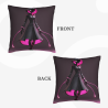 Housse de coussin en peluche Charme Exotique - Okomall