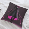 Housse de coussin en peluche Charme Exotique - Okomall