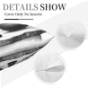 Подушка-чехол в стиле Дзен с тушью - 18x18 дюймов | OKOMALL