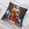 Coperta di cuscino in peluche con motivo Buddha Zen - Okomall