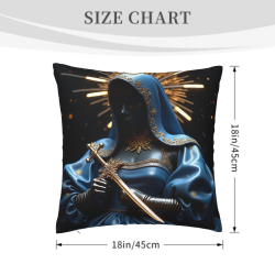 Funda de Almohada de Peluche Caballero Guardián - Okomall