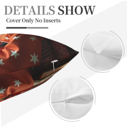 Funda de cojín de peluche Geisha - 18x18 pulgadas | Okomall