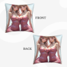 Adorabile Federa Cuscino in Peluche a Doppio Lato per Ragazze - Okomall