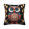 Housse de coussin en peluche sur le thème de la forêt enchantée - Okomall
