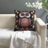Housse de coussin en peluche sur le thème de la forêt enchantée - Okomall
