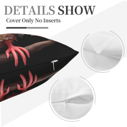 Housse de coussin en peluche sur le thème de la forêt enchantée - Okomall