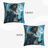 Housse de coussin en peluche Guerrier Fantastique - Okomall