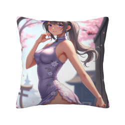 Copertura Cuscino in Peluche Anime Ragazza - Scena da Sogno | Okomall