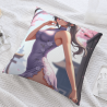 Housse de coussin en peluche anime fille à double face - paysage de rêve | Okomall