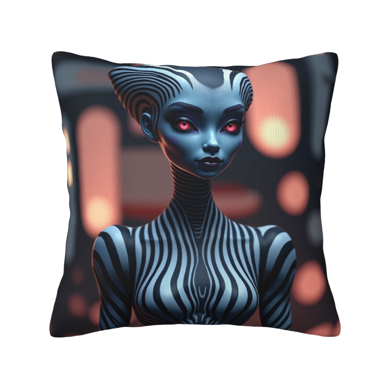 Housse de Coussin en Peluche Ciel Étoilé - Okomall