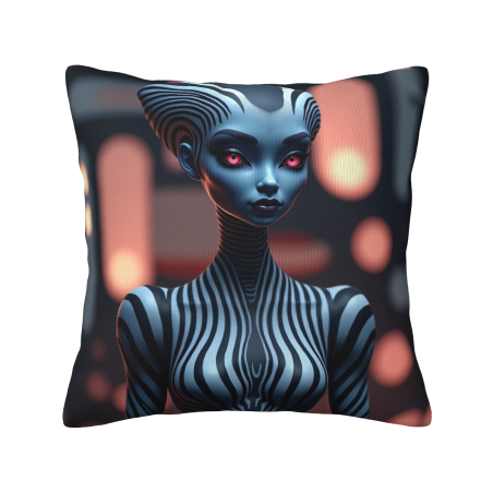 Housse de Coussin en Peluche Ciel Étoilé - Okomall