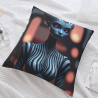 Funda de Almohada de Peluche de Cielo Estrellado - Okomall