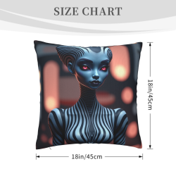 Funda de Almohada de Peluche de Cielo Estrellado - Okomall