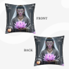 Housse de Coussin en Peluche Motif Déesse Zen - Okomall