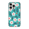 iPhone 15/Pro/Max 手机壳 - 简约花卉图案 | okomall