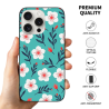 جراب iPhone 15/Pro/Max - تصميم أزهار بسيط | okomall